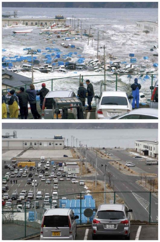 aniversario del tsunami de Japón