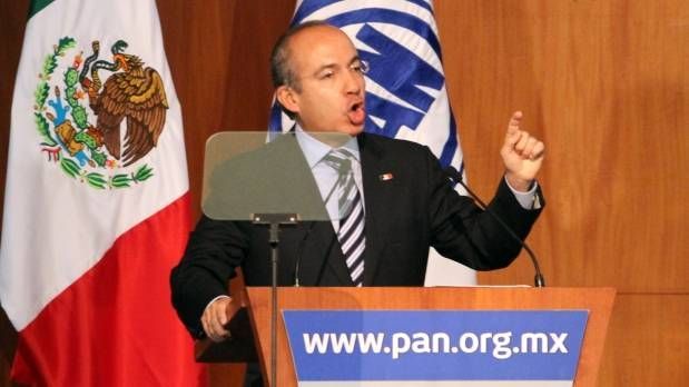 Felipe Calderón ganador de la reunion del PAN
