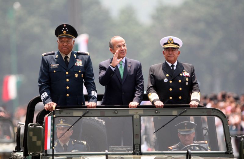 Último desfile del presidente Felipe Calderón Hinojosa