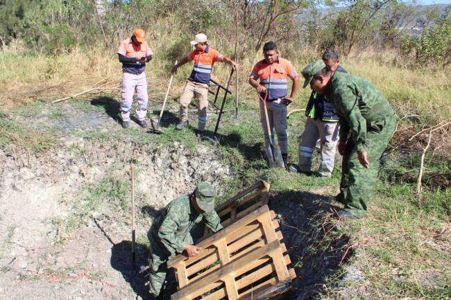 Protección Civil de Guerrero y Sedena destruyeron material pirotécnico