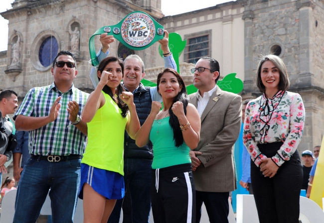 Victoria Torres y Jasseth Noriega listas para la pelea de box