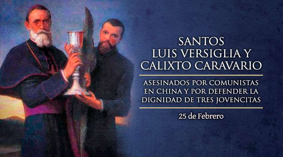 Día de los Santos Luis Versiglia y Calixto Caravario