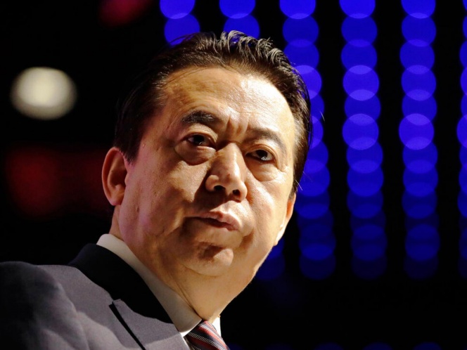 Meng Hongwei aceptó haber recibido sobornos en Interpol