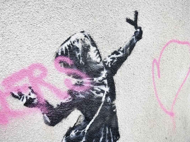 Banksy al rescate de refugiados