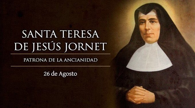 Oración a Santa Teresa de Jesús Jornet e Ibars