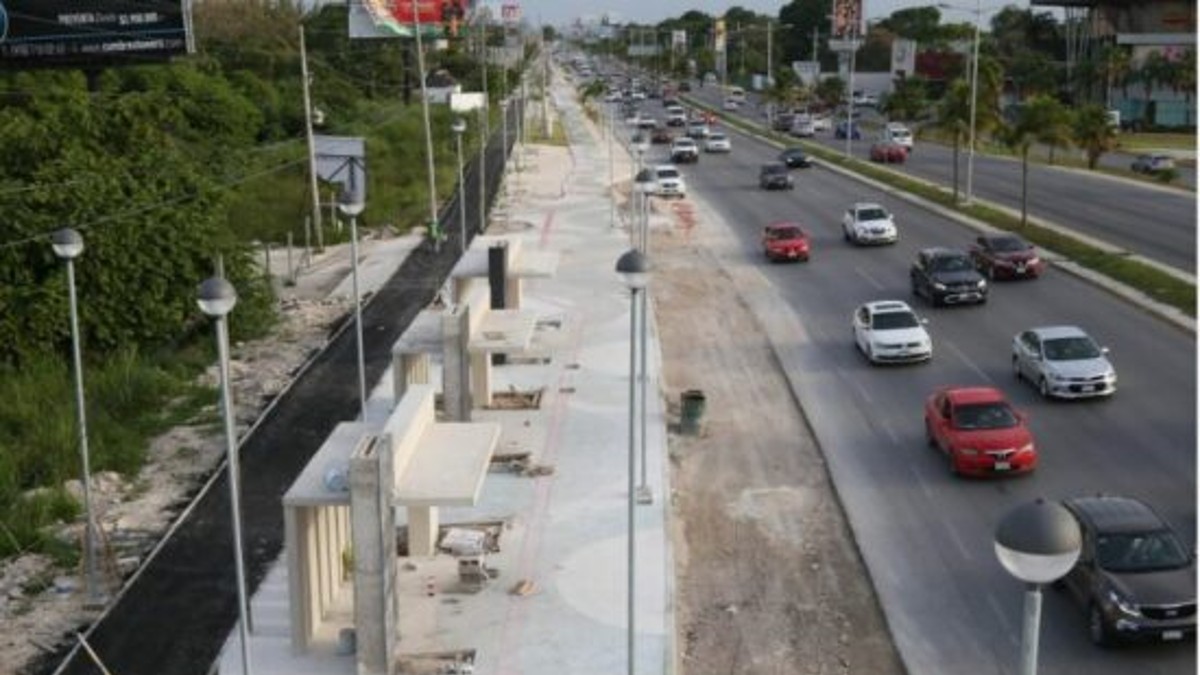 Brinda concreto hidráulico seguridad y confianza a conductores de Cancún