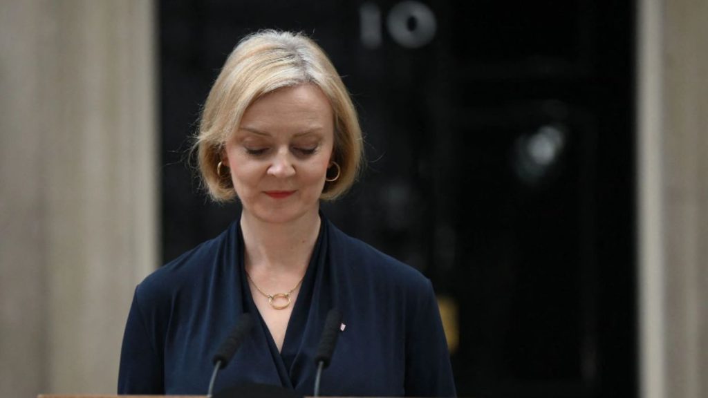 Renuncia Liz Truss tras 44 días como primera ministra de Reino Unido