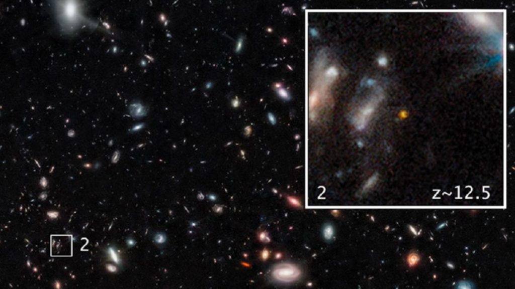 Detecta telescopio James Webb brillantes galaxias lejanas