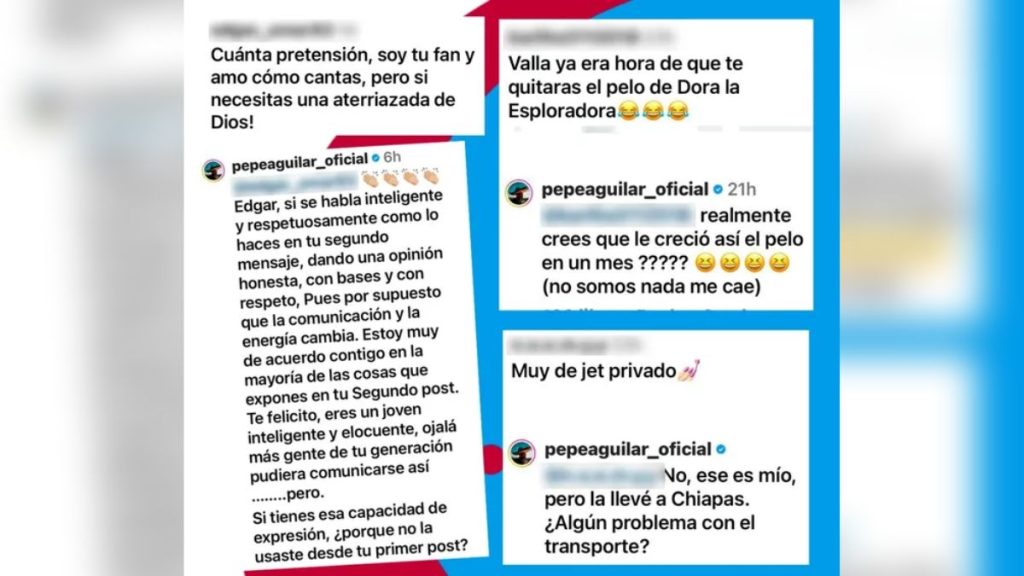 Defiende Pepe Aguilar a su hija Angela tras criticas por apoyar a Argentina