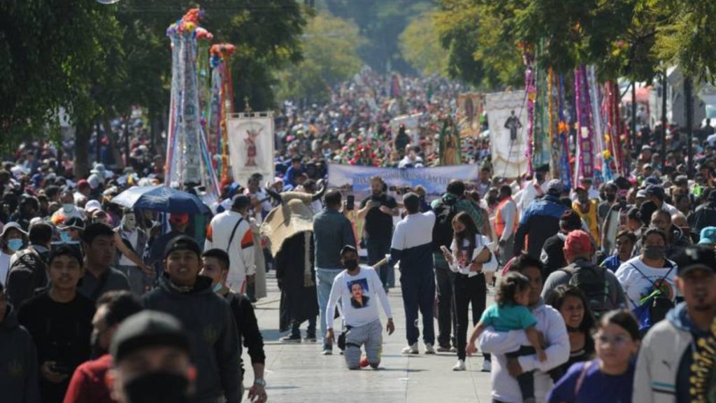 Asisten más de 3 millones de peregrinos a Basílica de Guadalupe