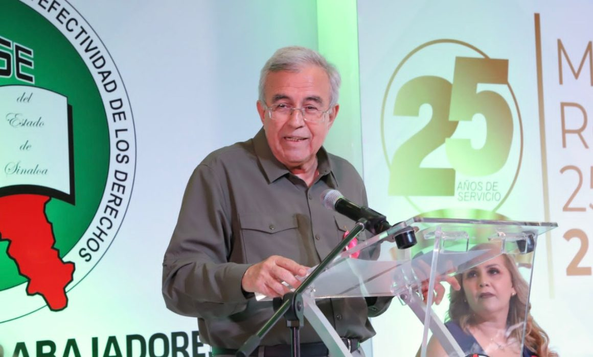 Gobernador de Sinaloa se deslinda de las campañas de líderes sindicales