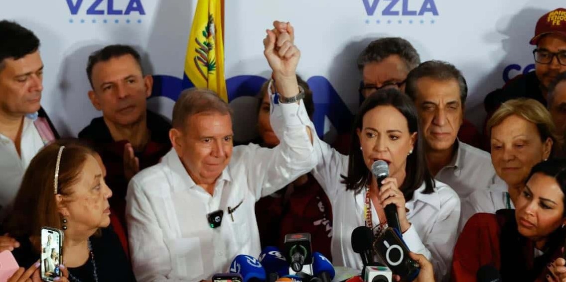 La oposición venezolana denuncia fraude electoral: “Las actas demuestran la victoria de González Urrutia”