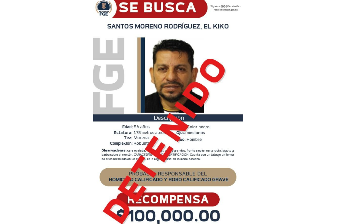 Cae en Nayarit 'El Kiko', presunto homicida del alcalde de Tacámbaro, Michoacán tras atacarlo, le roba 200 mil pesos 4 solo opiniones.com image 2