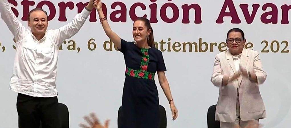 Claudia Sheinbaum en Sonora: ‘La transformación avanza’, afirma Alfonso Durazo 2 solo opiniones.com claudia sheinbaum en sonora por su primer informe