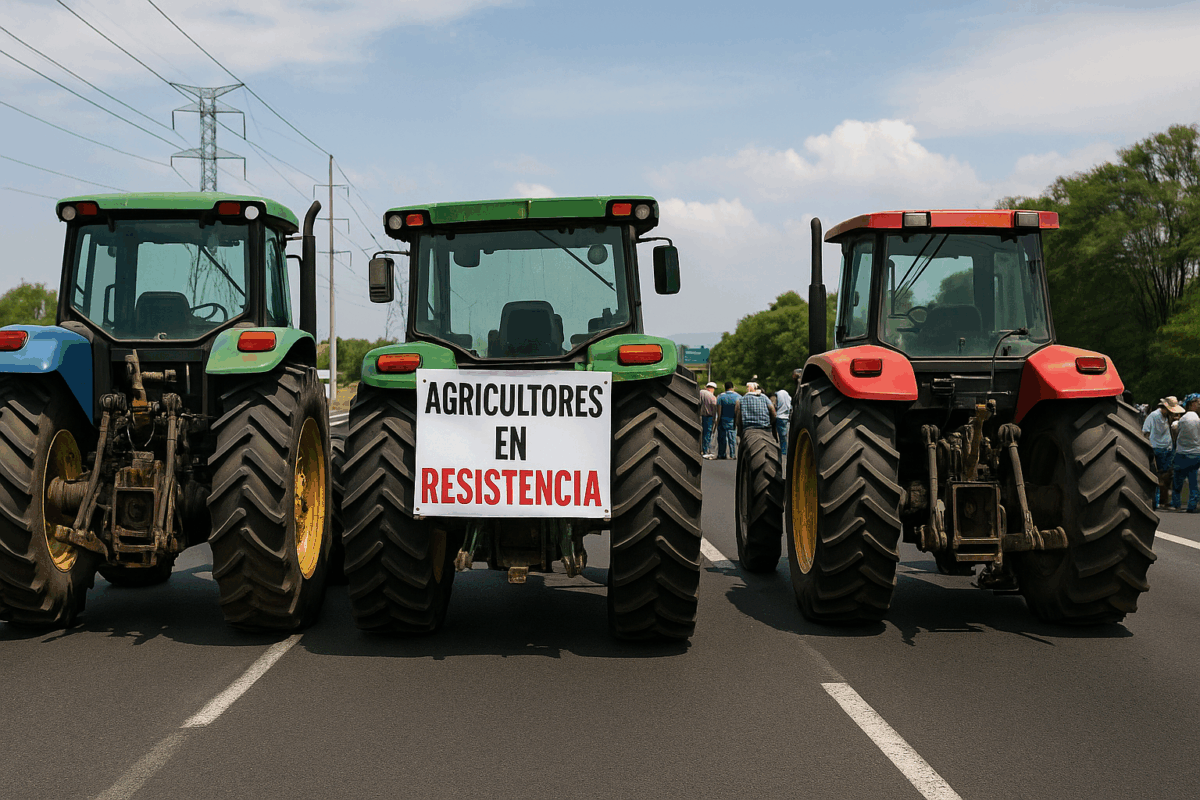 Bloqueos agrícolas: la protesta que sacude al campo nacional 1 Bloqueos agrícolas en México, el inicio de una resistencia