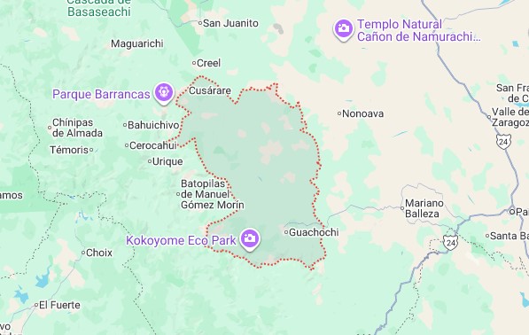 Violencia en Guachochi deja siete heridos y siete muertos 2 Municipio de Guachochi, Chihuahua
