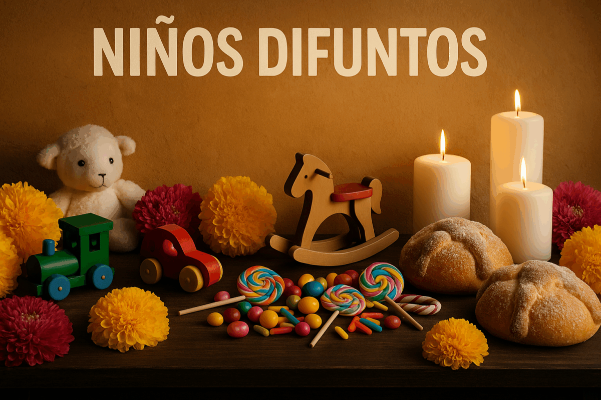 Niños difuntos: los angelitos que regresan el 1 de noviembre 3 niños difuntos