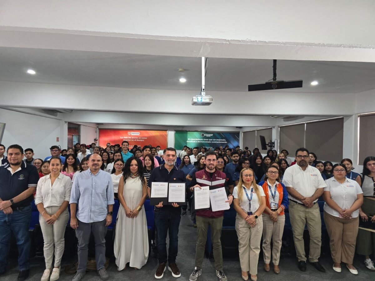 Óscar Rébora promueve liderazgo juvenil en la acción climática desde la UNIMAT 2 Óscar Rébora en acción climática desde la UNIMAT
