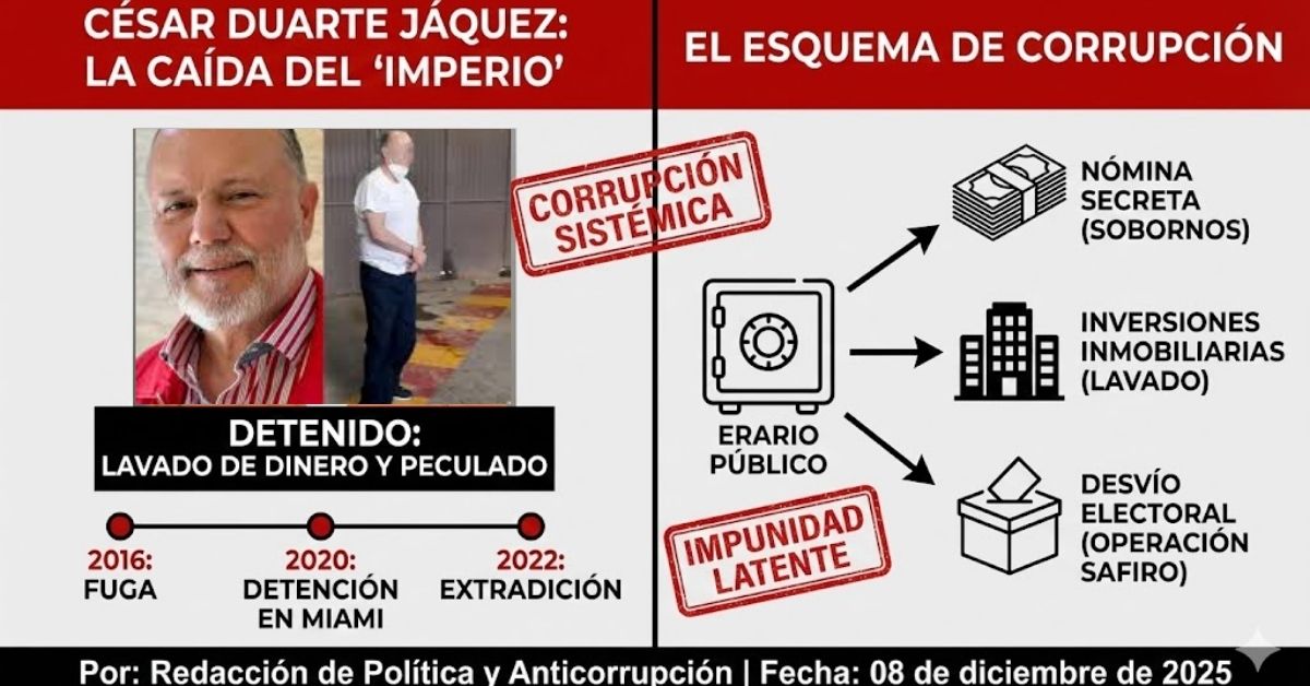 6 claves críticas sobre la detención y el proceso judicial de César Duarte Jáquez 2 César Duarte Jáquez