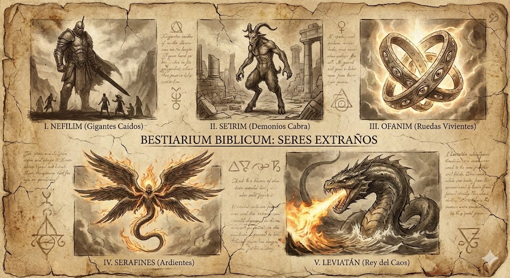 Seres extraños en la Biblia