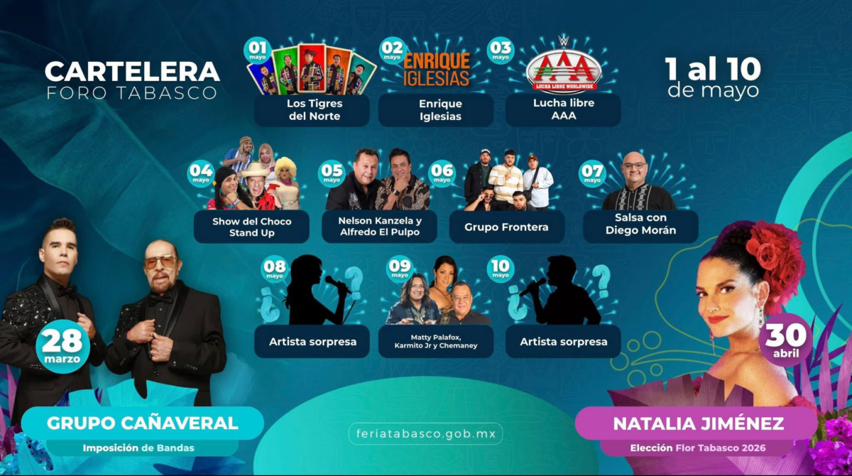 Feria Tabasco 2026: 3 sorpresas de diversión en el edén 2 Feria Tabasco