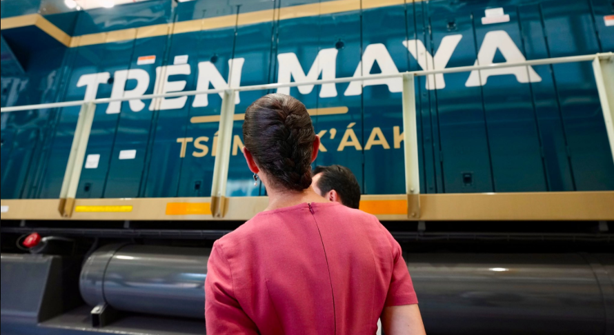 Tren Maya de carga: Claudia Sheinbaum encabeza supervisión en el sureste mexicano 2 Tren Maya de carga